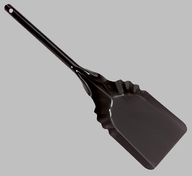 black ash shovel